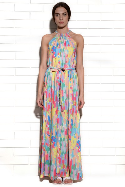 Candy Camouflage Halter Dress